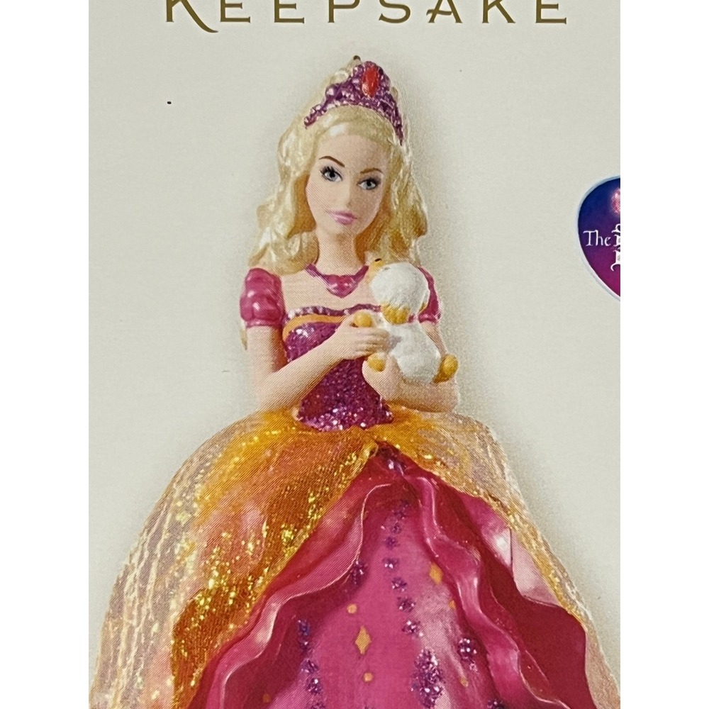 Hallmark Keepsake 2008 Barbie as Liana Diamond Castle Christmas Ornament